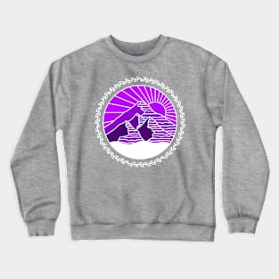 THE Purple Mountains Nature Crewneck Sweatshirt